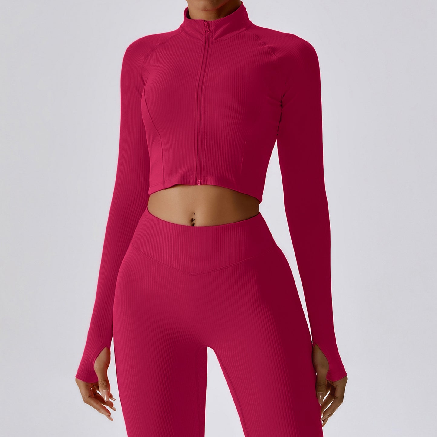 Long Sleeved Yoga Workout Clothes