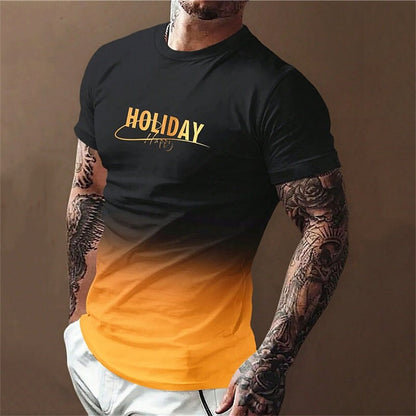 Cotton Print Tee for men