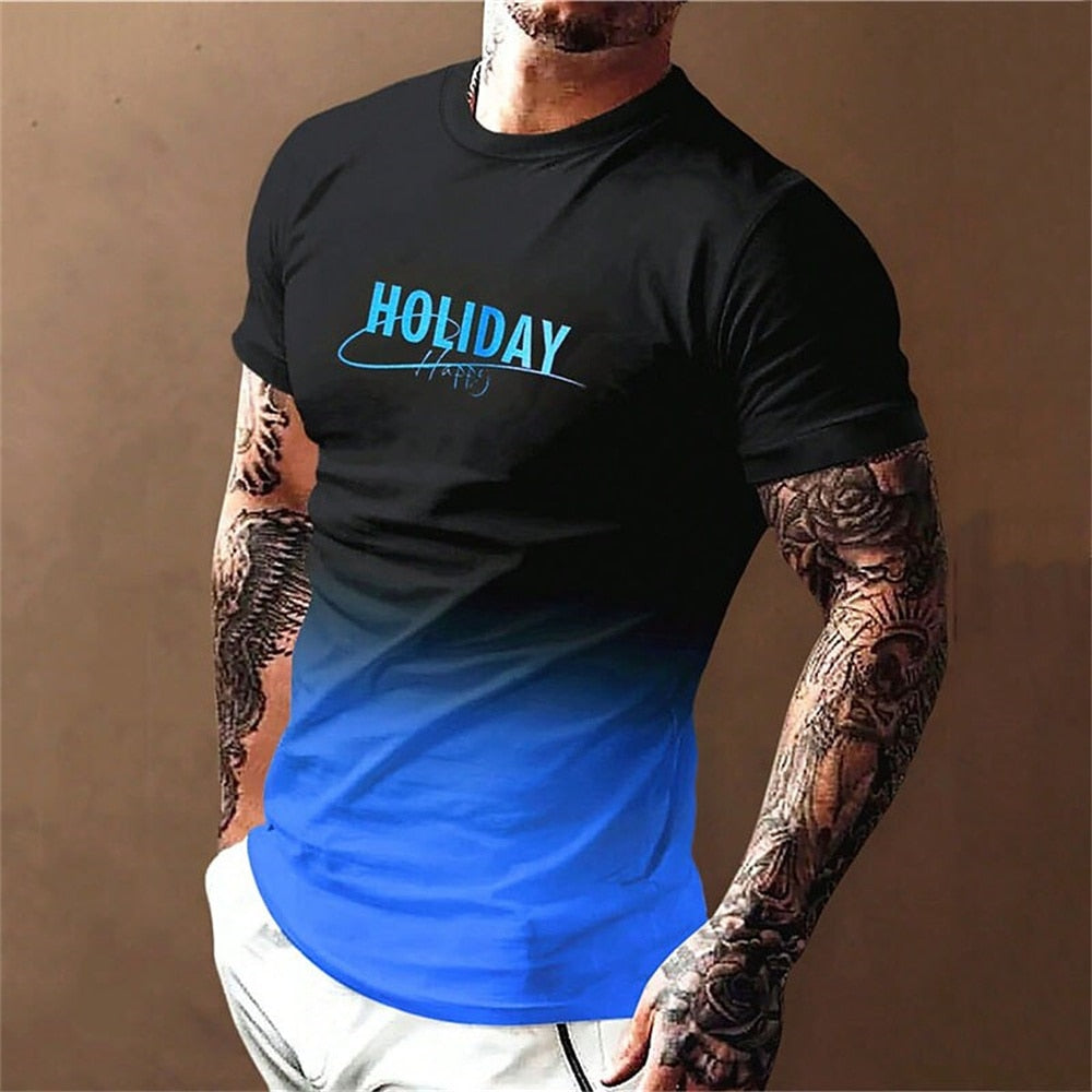 Cotton Print Tee for men