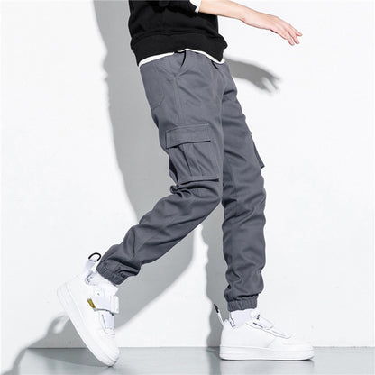 Cotton Men Cargo Joggers