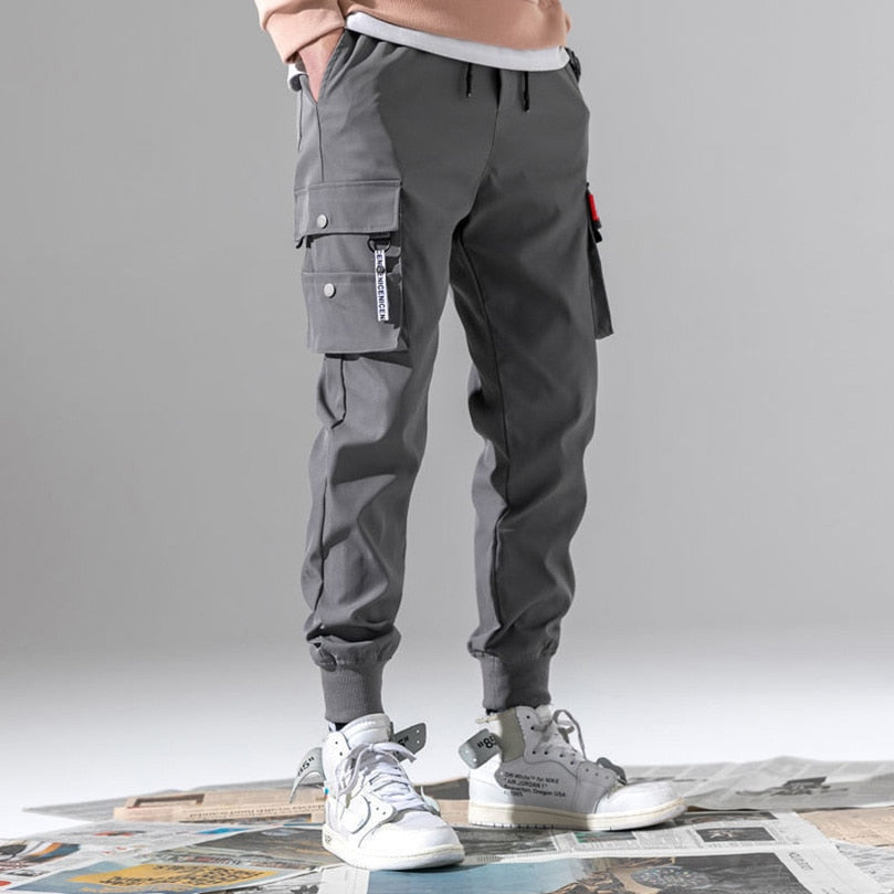 Cotton Men Cargo Joggers